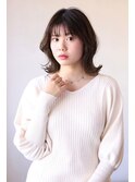 大人可愛い◎イメチェン似合わせカットフルバング