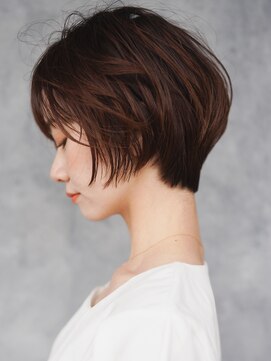 マノ 千歳烏山(MaNO) 大人ショートハイライト髪質改善キッズカット前髪30代40代13