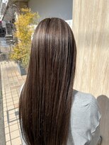 トリート 妙典店(TREAT)&nbsp;コントラストハイライト×ブラウンカラー_TREAT妙典店