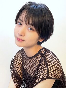 ミズチャーム(Ms.CHARM) シースルバングショート/レイヤーカット/丸みショート
