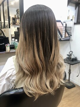 ジブドオブジェ(Jib d'obj) 八尾/ハイライト/髪質改善/酸性ストレート/バレイヤージュ