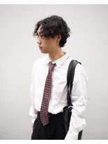 ヒカリス 東三国(HIKARIS) 笑顔溢れるメンズハードパーマ/スパイラルパーマ/センターパート