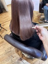 ルッツ(Lutz. hair design)&nbsp;pink  gray ＋髪質改善treatment