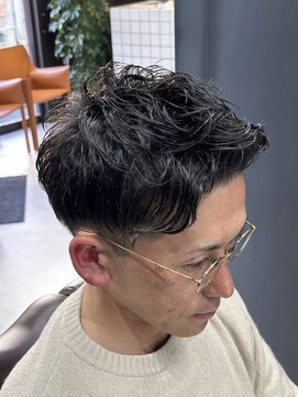 シスギンザ(SCISS GINZA) 【大人無造作ニュアンスパーマ】