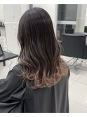 グラデーションカラーバレイヤージュインナーカラー ryota