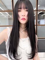 スタートウキョウ 渋谷(STAR TOKYO) 韓国風レイヤーナチュラルストレート後れ毛エアリーワンカール