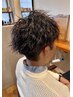 【メンズ限定】カット+ツイストorスパイラルパーマ+トリートメント
