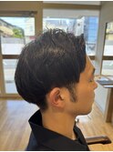 アップバングショート