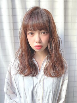 アイビー(Ivy) コテ巻き風パーマ　レイヤーカット