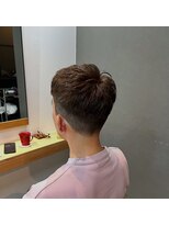 ドットエフ(.f)&nbsp;ソフモヒ/マットベージュ/白髪ぼかし