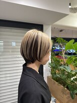 オーシャン(Ocean) 【OceanHair&Life川上彩夏】10代/20代/ショートボブ