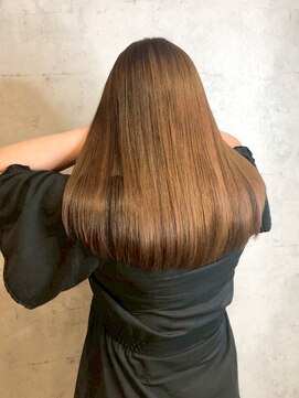 アフィナー(Afinar) 【横浜/横浜駅】柔らかブラウンの艶ストレート