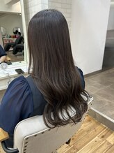 ラナンバイシダ(ranan by sida) グレージュカラー10代20代透明感カラーロングヘア/暗めカラー