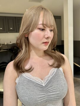 ロンドネートゥル 新潟(Lond naitre) 新潟／万代／髪質改善／ベージュカラー