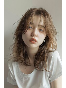 ルル(Lulu) ミディアムレイヤー透明感カラー