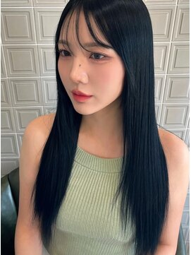 ボアップ 新居浜店(boappu) #イルミナカラー#カラー#ブルーブラック