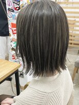 キューズ クラブ(cuz KLUB)&nbsp;ハイライトグレージュボブ