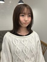 ラヴィズム 長岡店(LUVISM) 韓国/顔周りレイヤー/ダブルカラー/ベージュ/前髪新潟長岡宮関