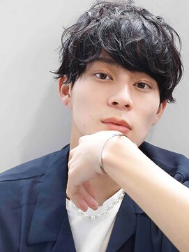 カーサ(Casa.) メンズショート×ナチュラルパーマ