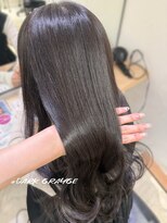 アイヴィ 表参道(IVY) 韓国ヘア ダークグレージュ くびれヘア「肥田亜沙美」