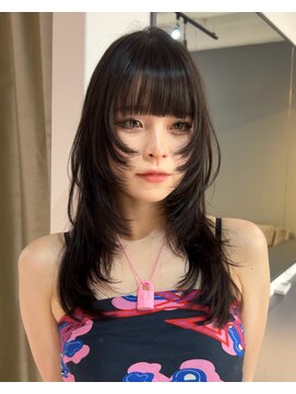 ロゴライフアットガーデン(logo life at garden) レイヤーカット/ウルフカット/@中田