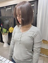 プリュム(plumu.)&nbsp;ミルクティーグレージュ／グレージュ／ベージュカラー