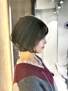 クラン バイ ヘッドライト 青葉台店(clan by HEADLIGHT) 【clan青葉台】ショート/ピンクベージュ/大人/ボブ