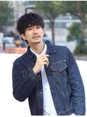 ニュアンスパーマ/波巻きツイストスパイラル[新宿/メンズ/men's]