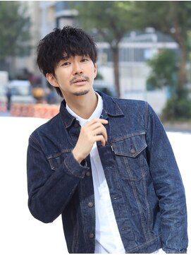 men's salon es. 新宿 メンズカット/メンズパーマ/メンズヘア【メンズサロン エス】 ニュアンスパーマ/波巻きツイストスパイラル[新宿/メンズ/men's]