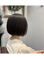 ラカットゾーン(la kutt zone)&nbsp;切りっぱなし顎ラインボブ