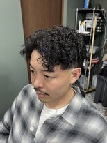スタンドバーバー 柏(STAND BARBER)&nbsp;波巻きツイストスパイラル/リバースセンターパート/柏/柏駅