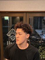 スウェル 押上店(Swell)&nbsp;仏陀パーマで叶える無造作メンズショート
