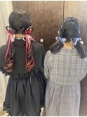 推し活用！お揃いツインテール