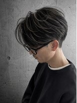 クイル(quill)&nbsp;メンズハイライト/ホワイトメッシュ/men's/メンズ