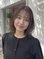 クシェル バイ リリア(kuschel by LILIA.)&nbsp;ラベンダーブラウンのくびれミディ