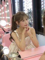 ボタン シブヤ(VOTAN SHIBUYA)&nbsp;結んでも可愛いお顔まわり/どの角度からみても盛れるヘア