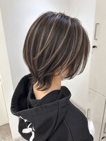 グラムヘアー(GLAM HAIR)&nbsp;ウルフ×ハイライト