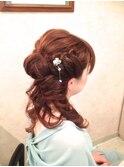 Sweet　ハーフアップ