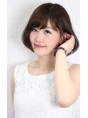 【上品やわらか】ベルシルエットボブ×アッシュブラウン