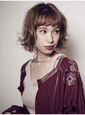 外ハネカジュアルボブ