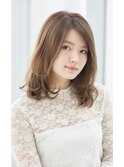 大人かわいい×ふわミディー 似合わせカット【瀧上丈司】