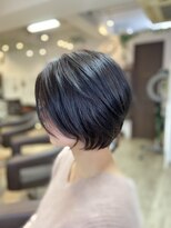 クロムヘアー(CHROME HAIR) グレージュショート