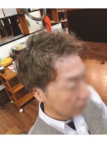 サンパ ヘア(Sanpa hair) ナチュラル七三パーマスタイル♪