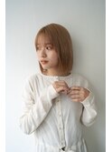 ナチュラルベージュボブ