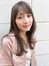 ソワリー 栄(THOiRY) THOiRY【女性らしい柔らかヘア】似合わせ小顔艶髪ゆる巻きロング