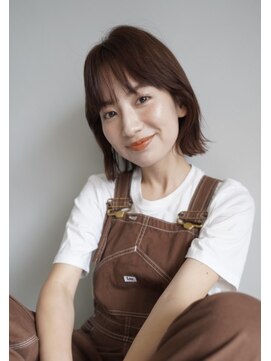 エル 横浜(eL) 【 eL 横浜 】ぱつっとボブ 春カラー