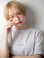 カバーヘア イヴ 戸頭店(COVER HAIR EVE)&nbsp;ハイトーンカラーフレンチガーリーミニボブz戸頭10代20代30代