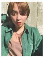 エムスラッシュ 表参道(M.SLASH)&nbsp;表参道/カットが上手い/テラコッタ/フレンチガーリー/ウルフt