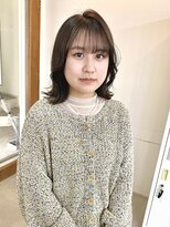 サクラ オモテサンドウ(SAKURA)&nbsp;暗めだけど黒じゃないグレージュカラー　表参道美容室
