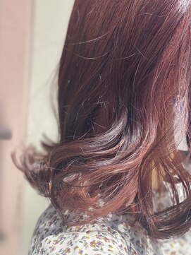 ワークスヘアー(WORKS HAIR) 透明感あるインナーカラー